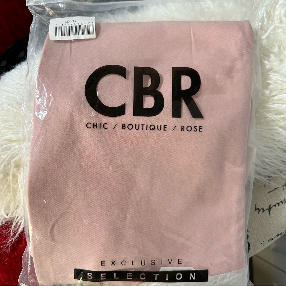 CBR light pink one shoulder dress - Picture 10 of 13